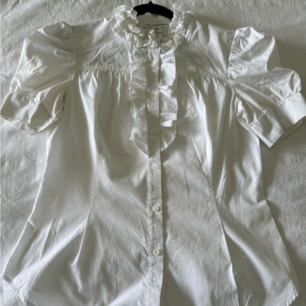 White blouse cotton pima
